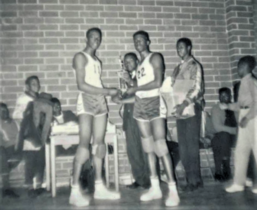 Monroe Pinckney Basketball 1964